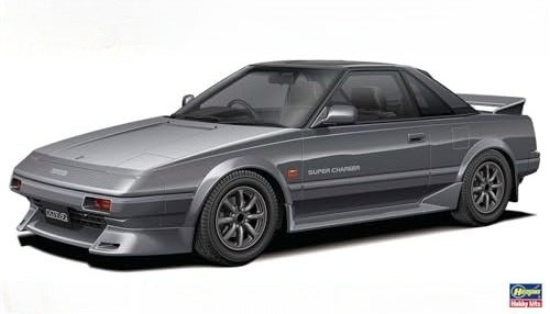 Hasegawa 1/24 Toyota MR2 AW11 Late Ver. G-Limited Super Charger Model Kit 20755