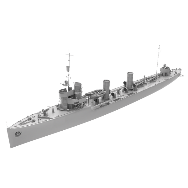 RHWS045  Military Model Kit Water Line German destroyer G-101