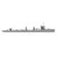 RHWS045  Military Model Kit Water Line German destroyer G-101