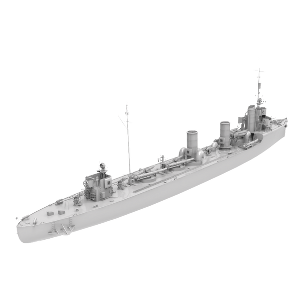 RHWS045  Military Model Kit Water Line German destroyer G-101
