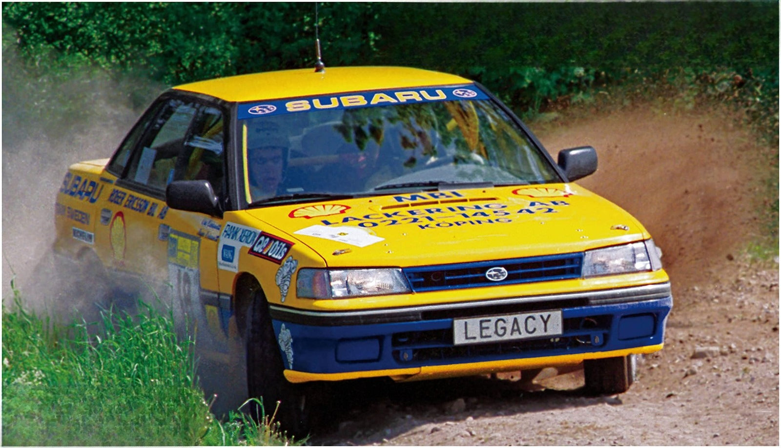 Hasegawa 20602 1/24 Subaru Legacy RS 1992 South Swedish Rally Plastic Model