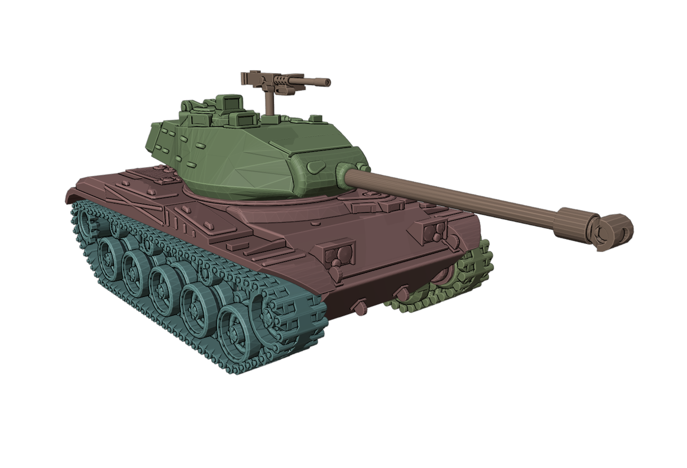 SSMODEL MODEL KIT 1/144 M41 tank VLT144USA0002