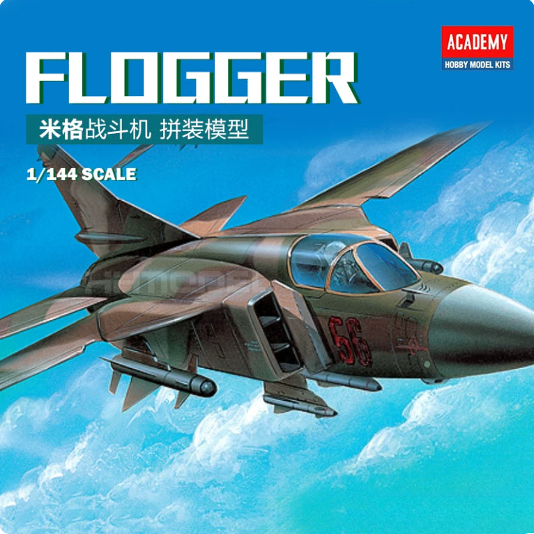 ACADEMY 12614 1/144 Mig-23 Frogger model kit Main image