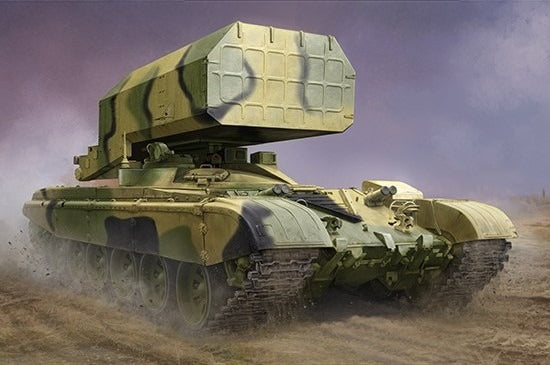 Trumpeter 1/35 09560 RUSSIAN TOS-1 MULTIPLE ROCKET LAUNCHER MOD.1989- — scale model kit
