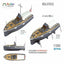 Rainbow 1/350 Rb3592 IJN 11m Motor Boat [2sets|3DPrint +PE]