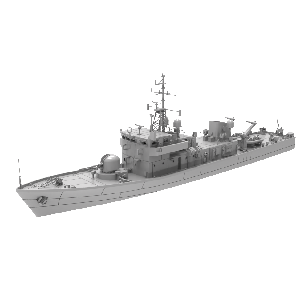 RHWS009 Greet Britannia Peacock Class Submarine Chaser L¨¦ Orla P41 Water line Main image