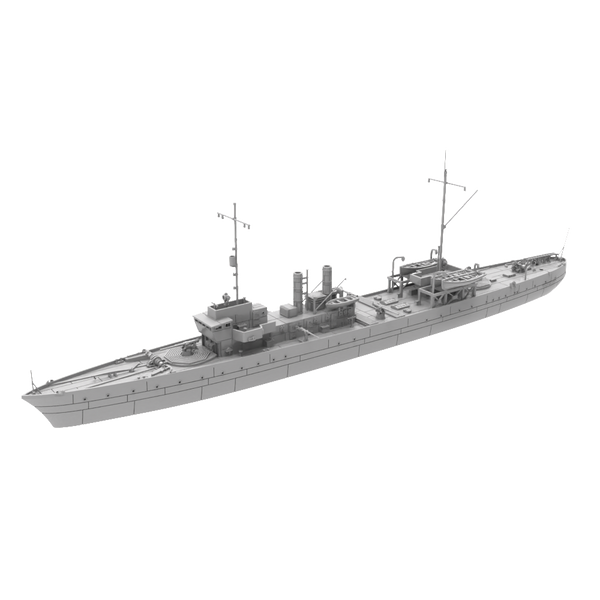 RHWS016 France Marne Class Destroyer Marne Water line