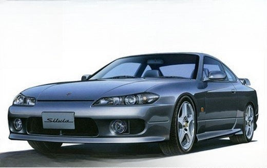 Fujimi 03935 ID-24 1/24 Model Sports Car Kit Nissan Silvia S15 Spec-R/Aero Ver.