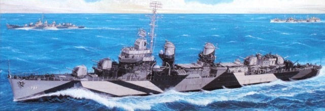 Tamiya 31907 1/700 Model Kit U.S Navy USS Fletcher-Class Destroyer DD797 Cushing