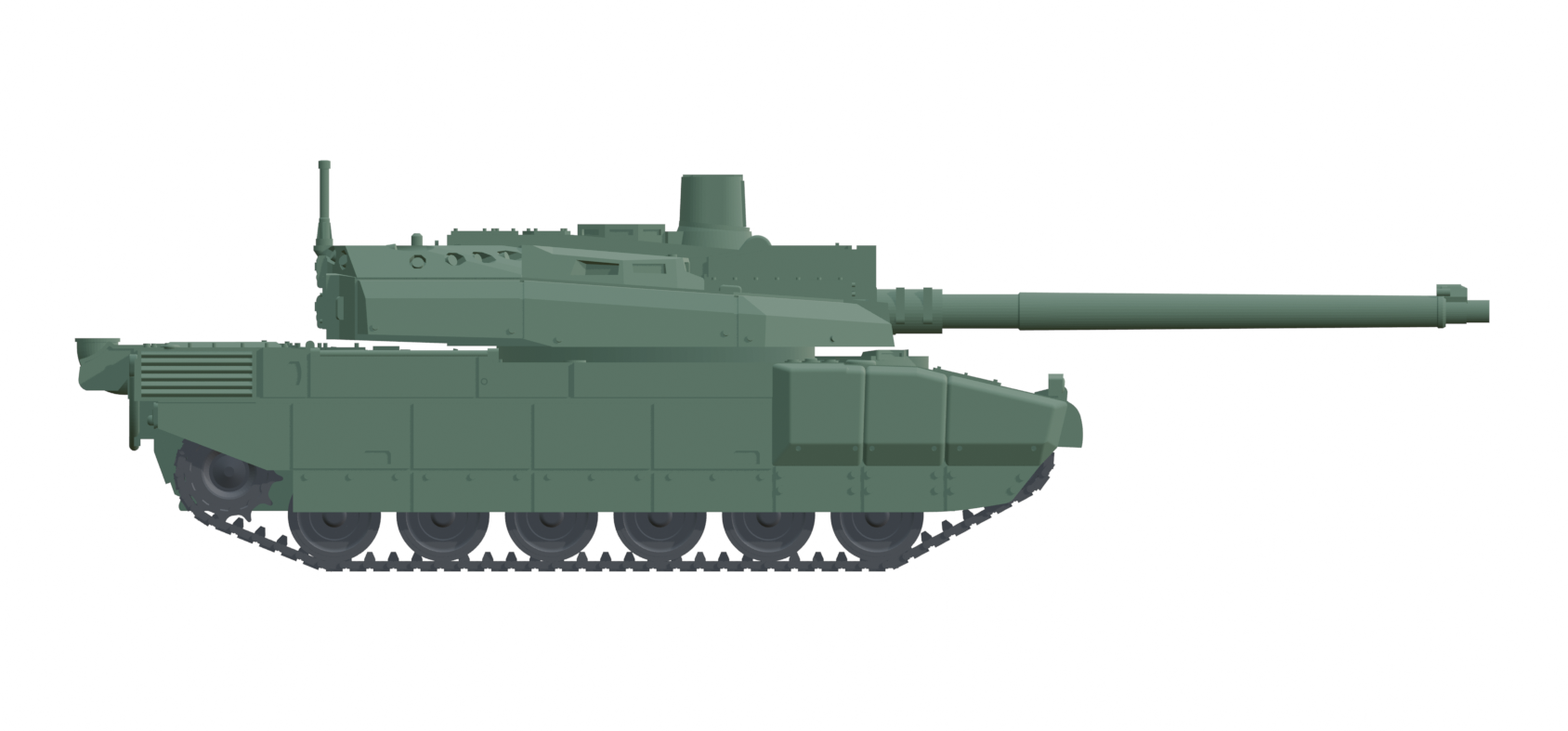 SSMODEL MODEL KIT 1/144 AMX-56 Leclerc S1  Tank VMBT144FRA0003