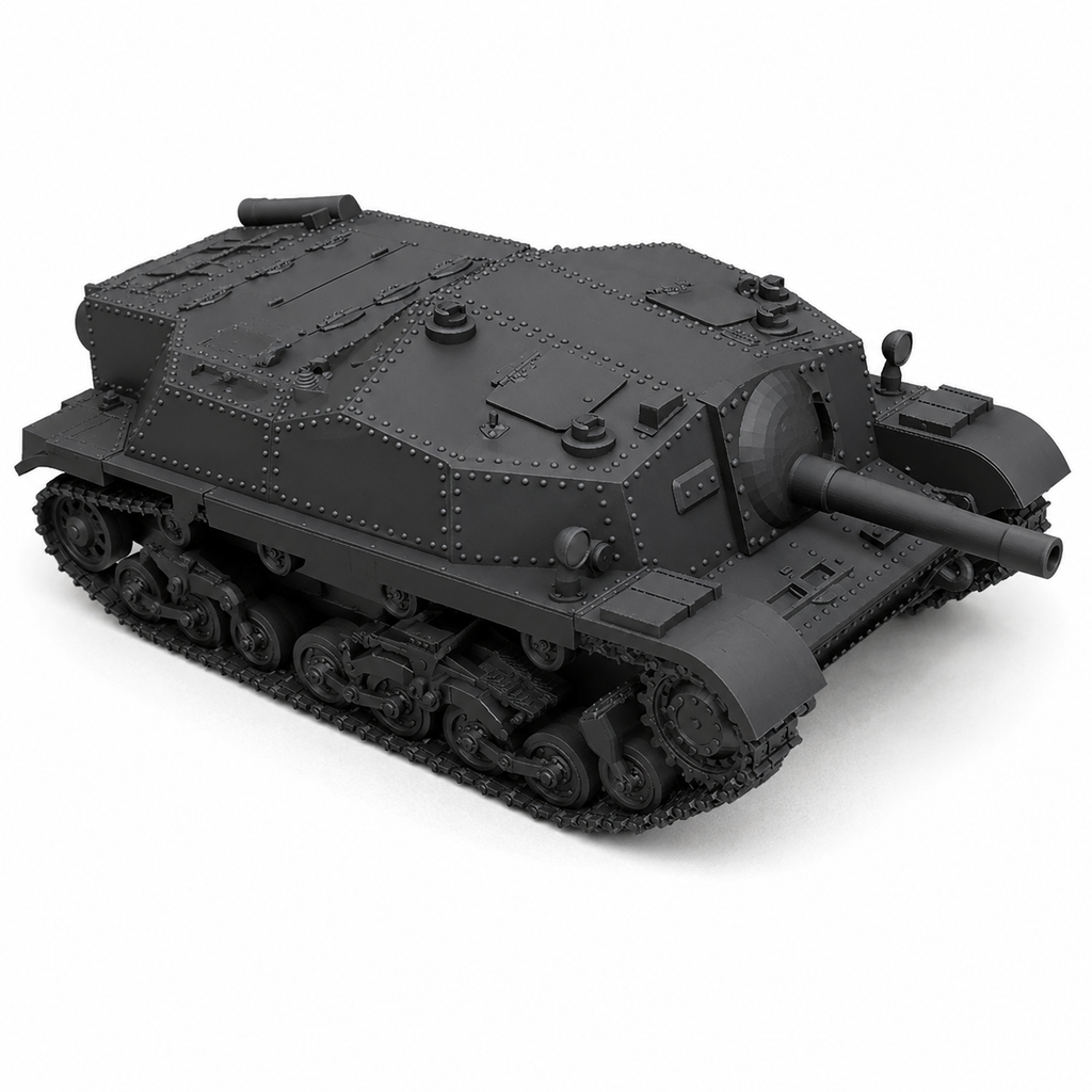 SSMODEL 1/700 44M Zrinyi I tank Resin Model Kit TSS7000192