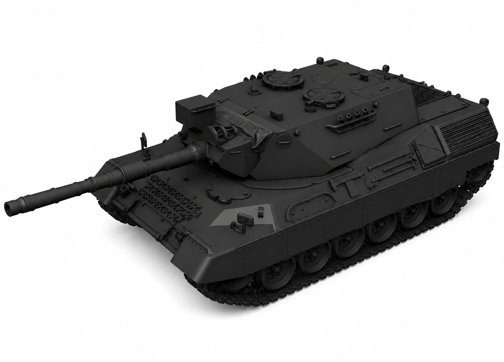 SSMODEL 1/350  Leopard 1A3 / 1A4 German coldwar MBT Resin Model Kit TSS3500541