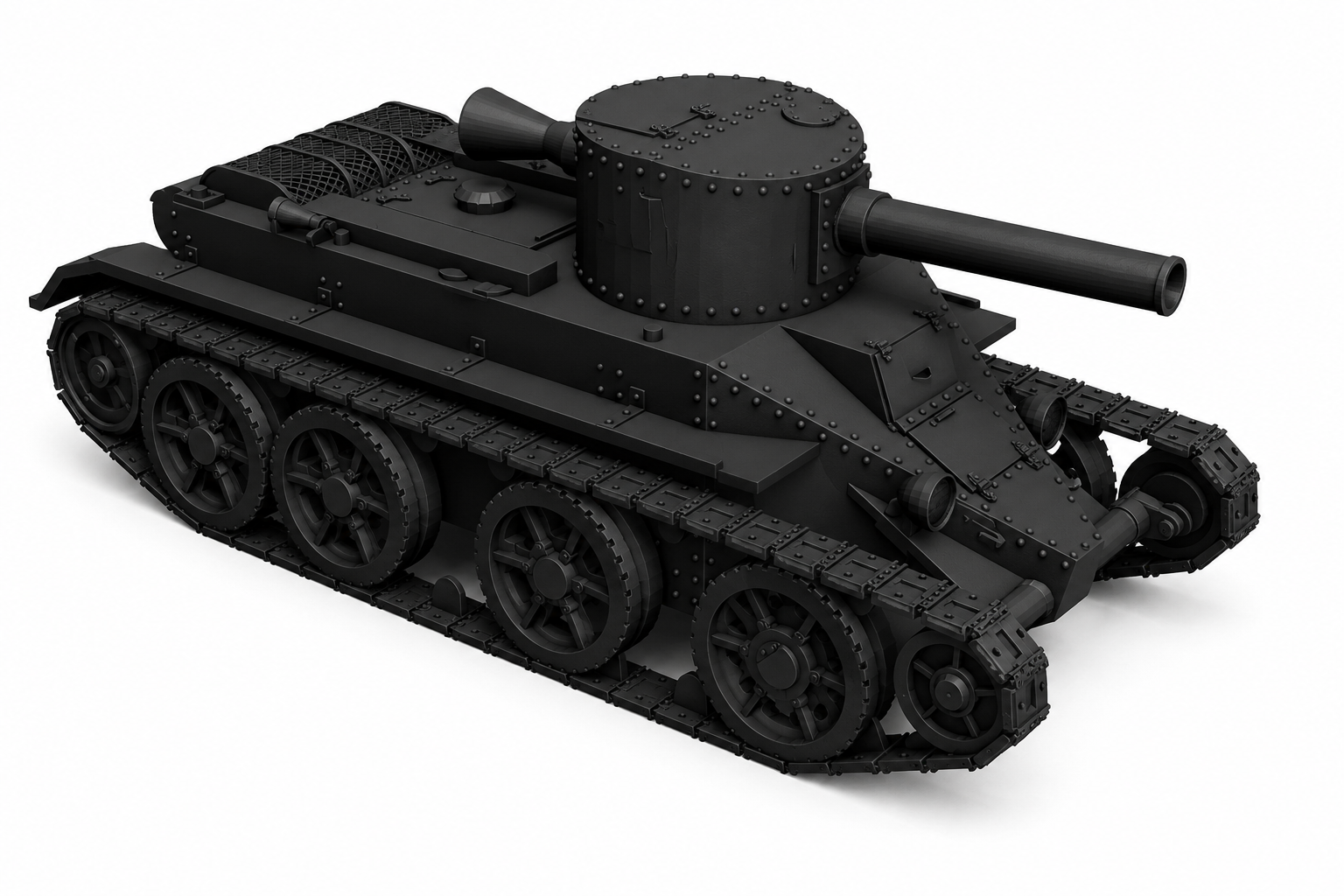 SSMODEL 1/700 BT-2-203 Tank Resin Model Kit TSS7000579 — detail view 2