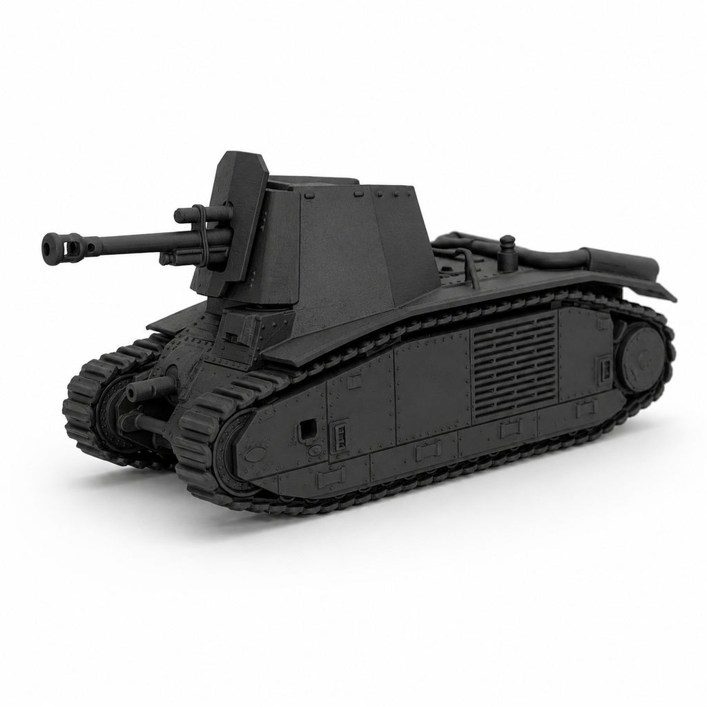 SSMODEL 1/56 10.5cm leFH18/3 Geschutzwagen B2 Tank Resin MODEL KIT TSS0560738