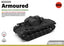 SSMODEL 1/350 Stridsvagn m/42 Strv m/42 Swedish medium tank Model Kit TSS3500270