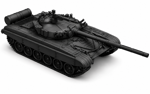 SSMODEL 1/350 T-72M1 Tank Resin Model Kit TSS3500390