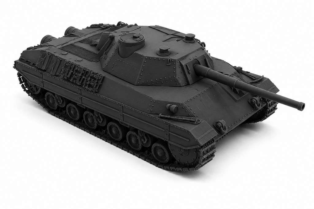 SSMODEL 1/350 CarroArmato Pesante P43ter Italian tank resin model kit TSS3500482