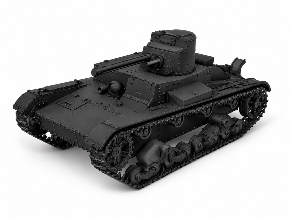 SSMODEL 1/700 KhT-26 (OT-26) tank Resin Model Kit TSS7000086
