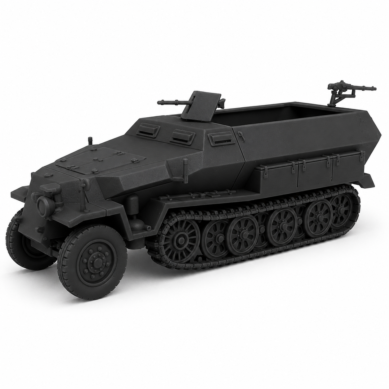 SSMODEL 1/56 Half-track Sd.Kfz.251/1 Ausf.A Resin MODEL KIT TSS0560937 — scale model kit