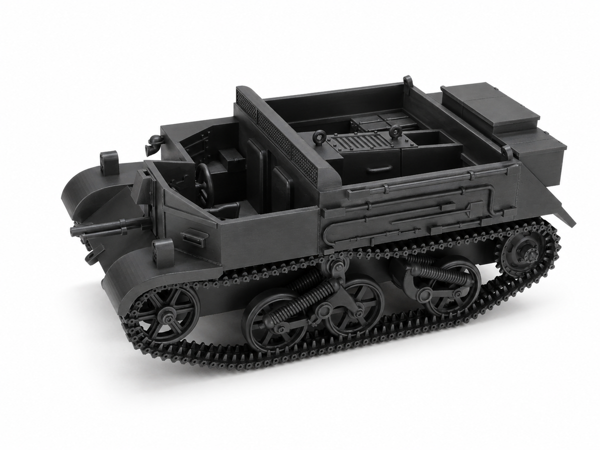 SSMODEL 1/56 Australian Local Pattern 2 Carrier Tank Resin MODEL KIT TSS0560611 — detail view 2