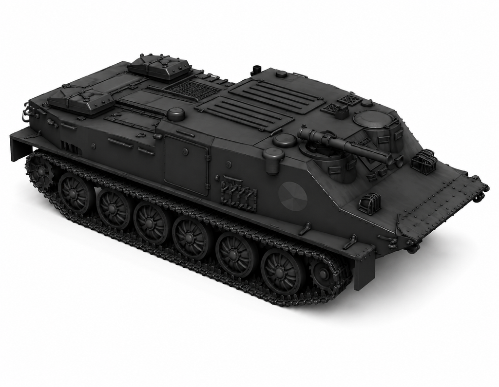 SSMODEL 1/700 OT-62B Czechoslovak Coldwar APC Tank Resin Model Kit TSS7000374