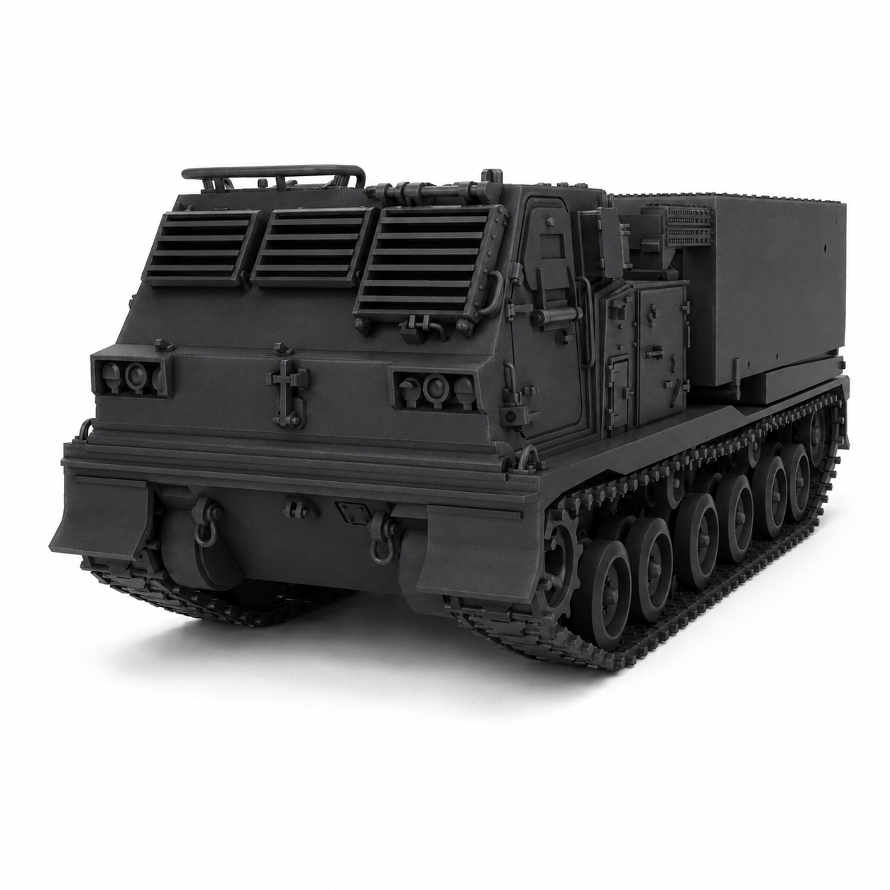 SSMODEL 1/56 M270 MLRS Multiple Launch Rocket System Tank Model Kit TSS0560714 — detail view 2