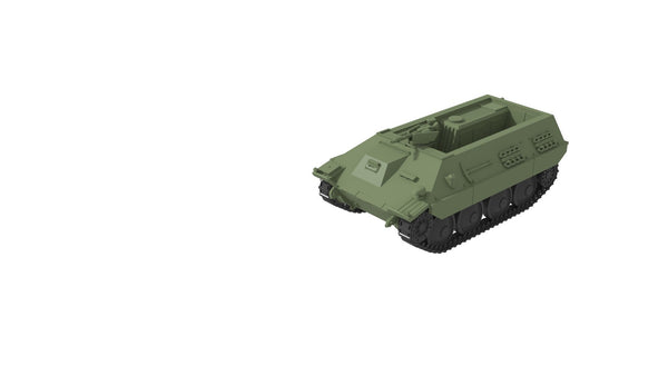 SSMODEL 1/350 Vollkettenaufklarer 38(t) Katzchen tank Resin Model Kit TSS3500188