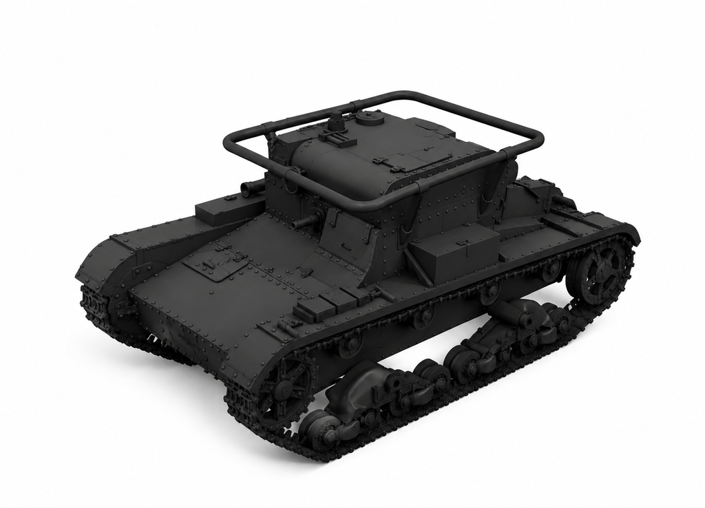 SSMODEL 1/350 T-26N observation tank Resin Model Kit TSS3500073