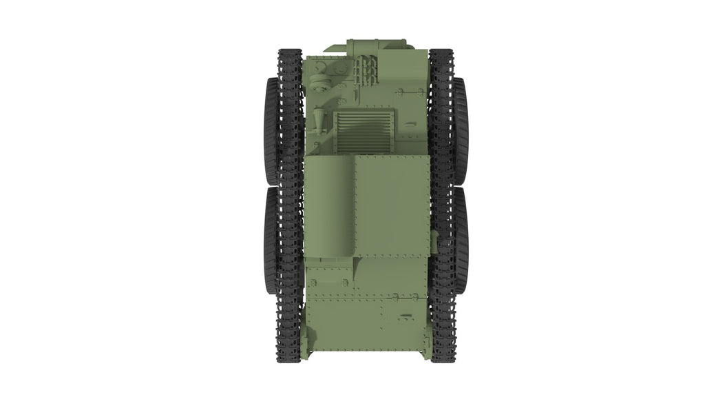 SSMODEL 1/350 TPP-2 Soviet experimental jumping tank Resin Model Kit TSS3500055