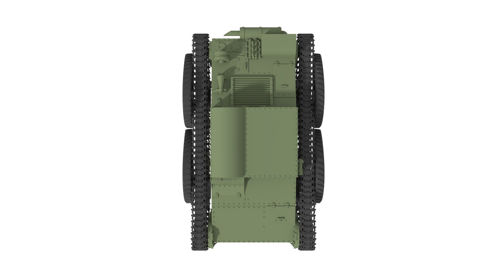 SSMODEL 1/350 TPP-2 Soviet experimental jumping tank Resin Model Kit TSS3500055 — detail view 8