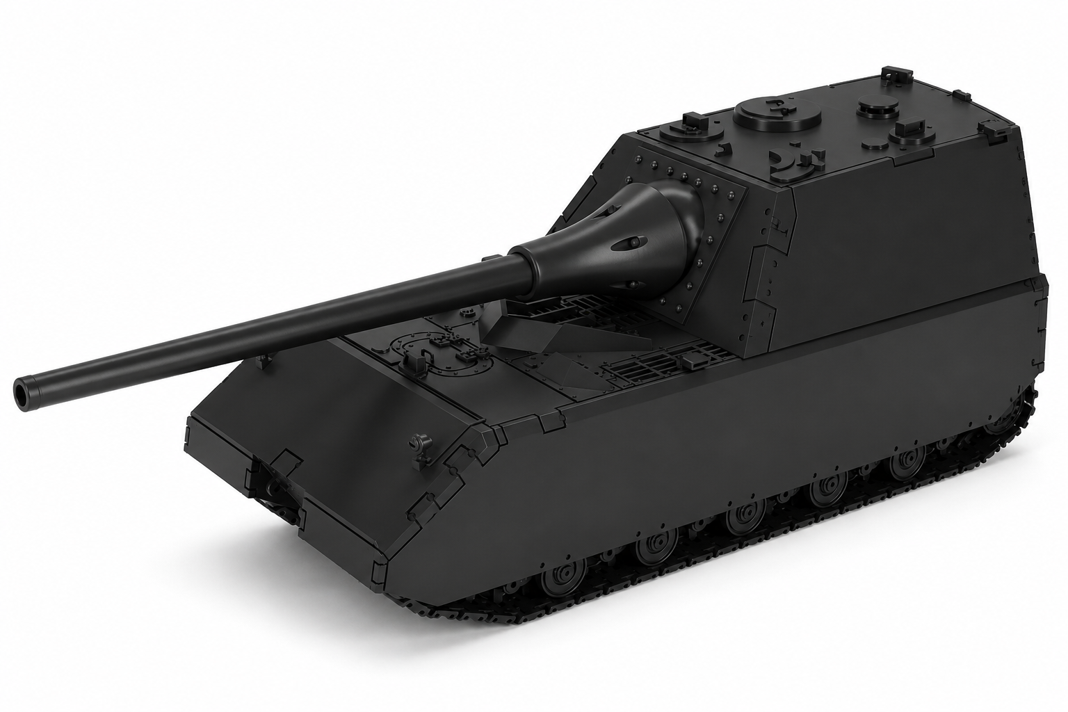 SSMODEL 1/200 Sturmgeschütz Maus Tank Resin MODEL KIT TSS2000963 — scale model kit