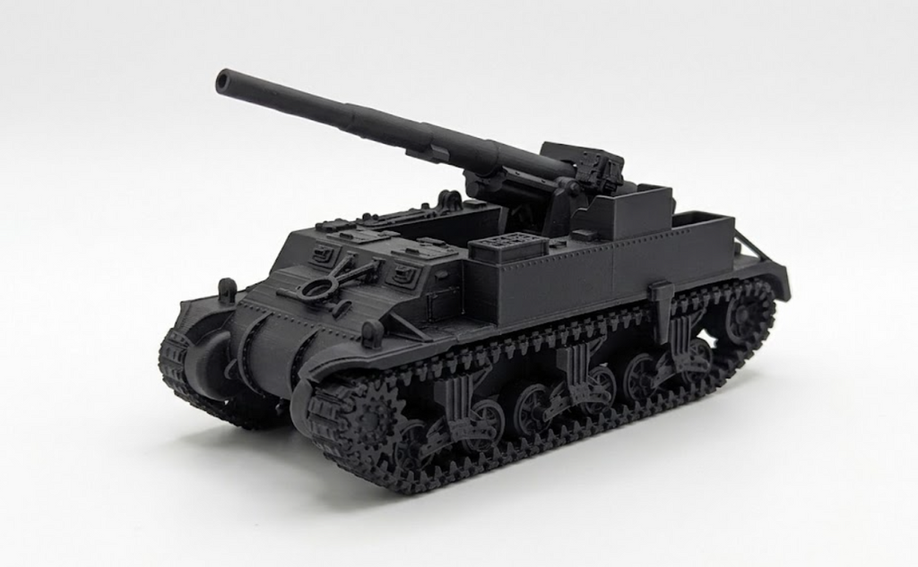 SSMODEL1/32 1/35 1/48 1/64 M12 Gun Motor Carriage D-Day Model Kit TSS0872