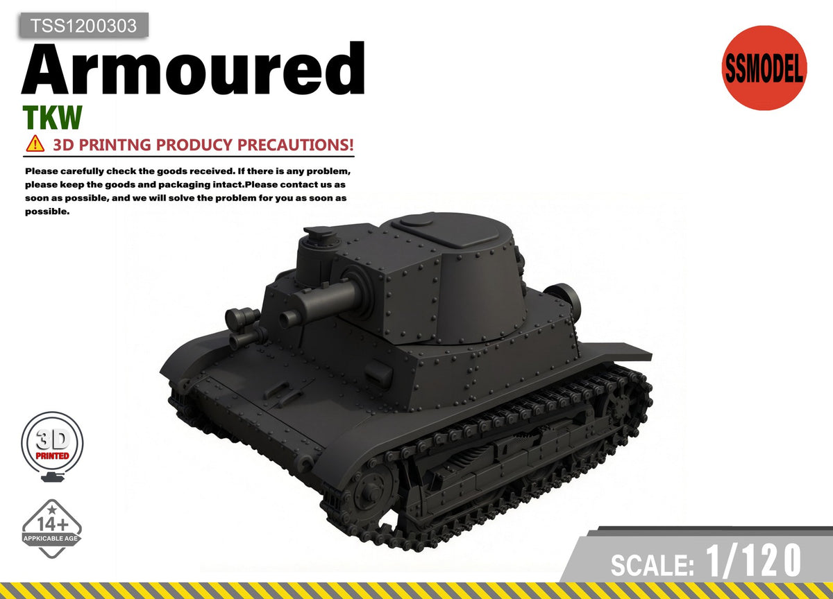 SSMODEL 1/120 TKW Resin Model Kit TSS1200303