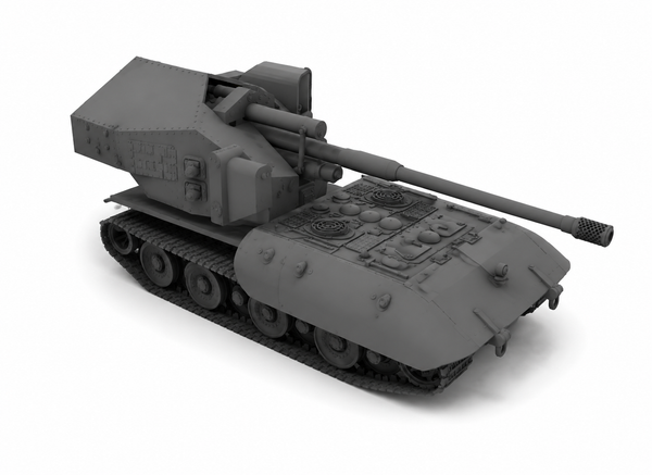 SSMODEL 1/350 Waffentrager E-100 Tank Resin Model Kit TSS3500342