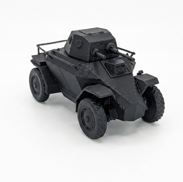 SMODEL 1/56 WWII Hungarian 39M Csaba Armoured Car Resin Model Kit TSS0561217