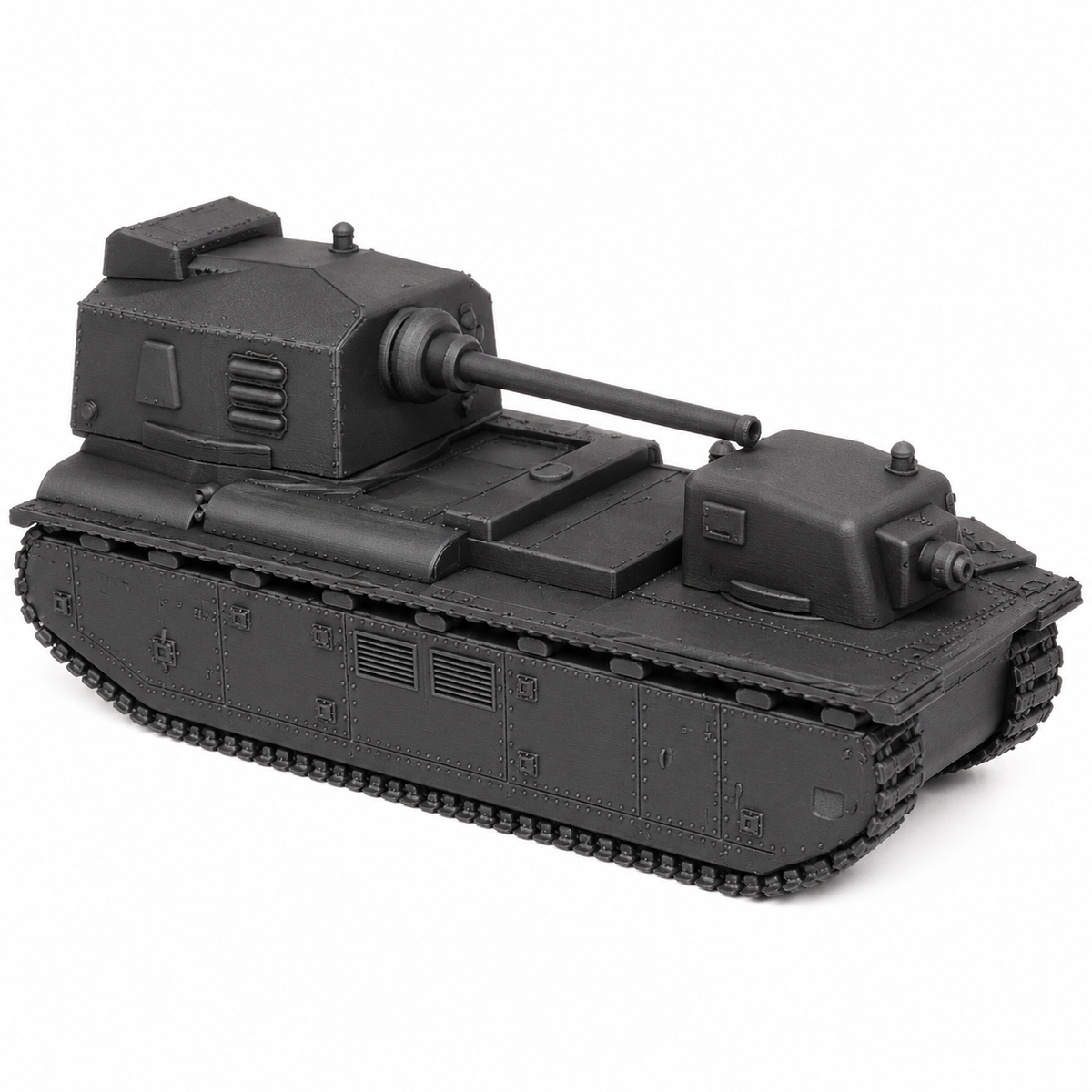 SSMODEL 1/160 FCM F1 tank Resin Model Kit TSS1600273 — detail view 2