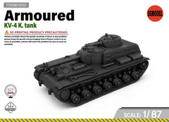 SSMODEL 1/87 KV-4 K tank Resin Model Kit TSS0870092