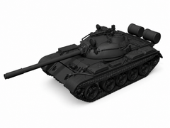 SSMODEL 1/100 T-55 Soviet tank Resin Model Kit TSS1000297