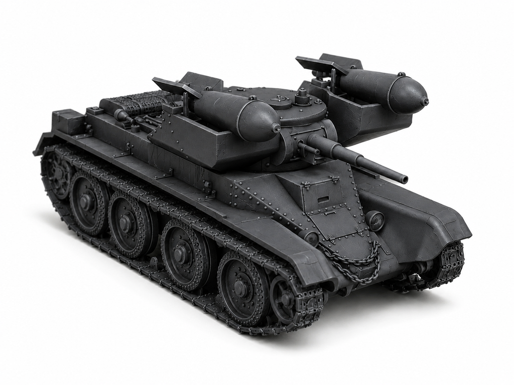 SSMODEL 1/350 RBT-5 Soviet light missile tank Resin Model Kit TSS3500151