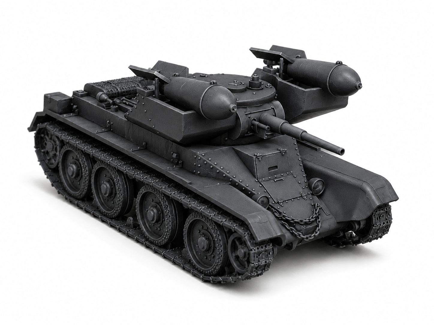 SSMODEL 1/350 RBT-5 Soviet light missile tank Resin Model Kit TSS3500151 — detail view 2