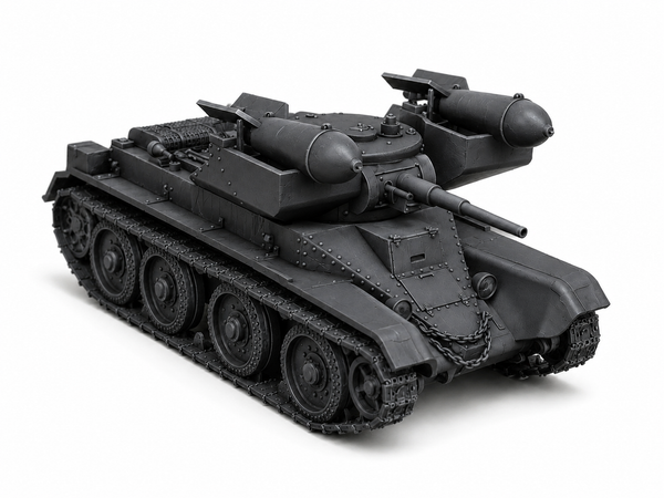 SSMODEL 1/350 RBT-5 Soviet light missile tank Resin Model Kit TSS3500151
