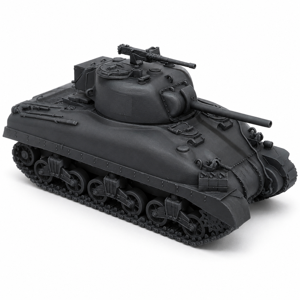 SSMODEL 1/700 Sherman II UK Medium Tank Resin MODEL KIT TSS7000206