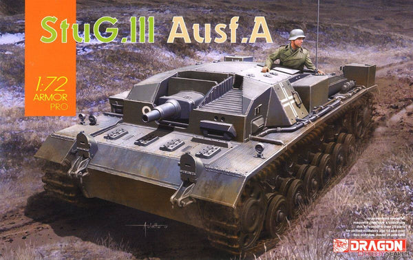 DRAGON 7557 1/35 StuG III Ausf.A German Assault Gun Model Kit