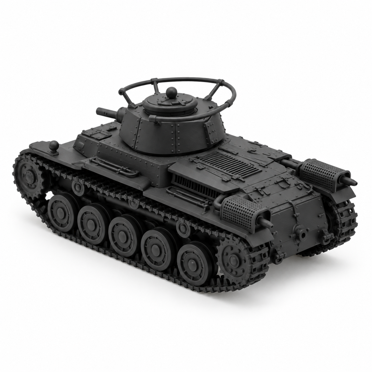 SSMODEL 1/32 1/35 1/48 1/64 Type 97 Shi-Ki Command Tank Resin Model Kit TSS1232 — detail view 4