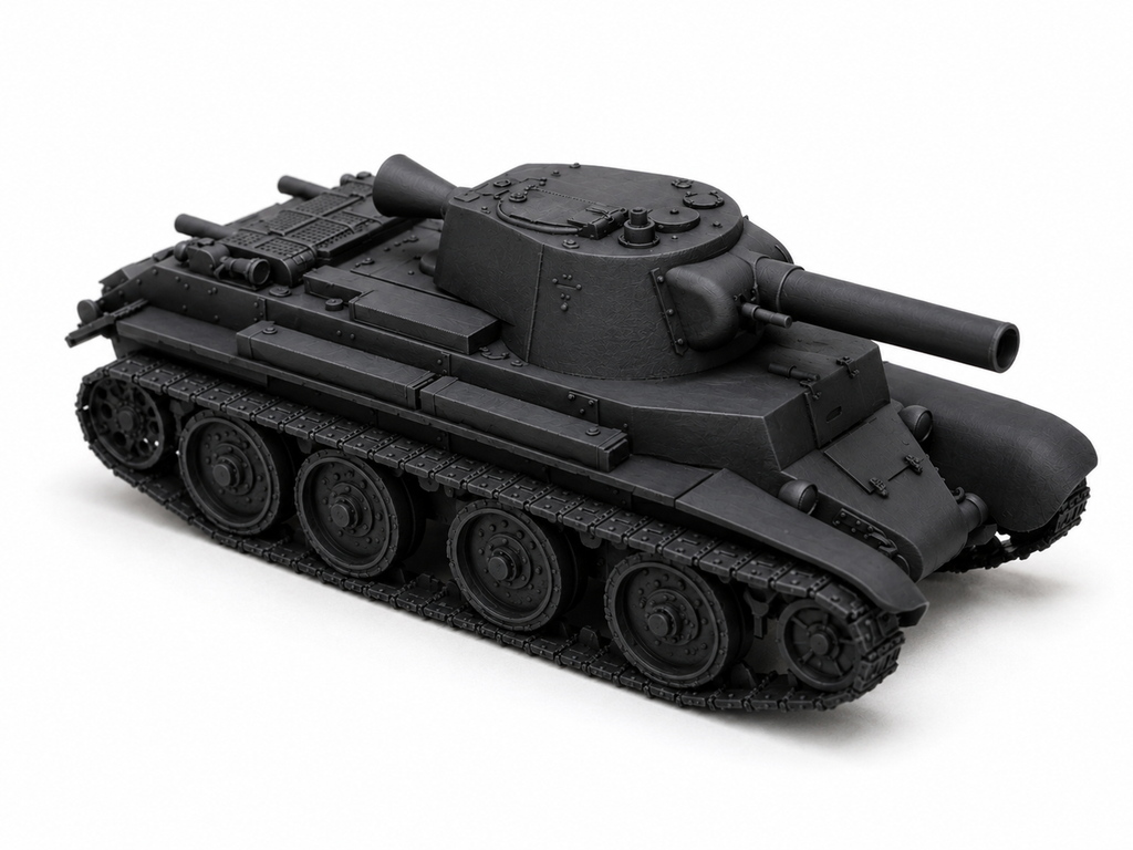 SSMODEL 1/350 BT-7-203 soviet fictional light tank Resin Model Kit TSS3500097