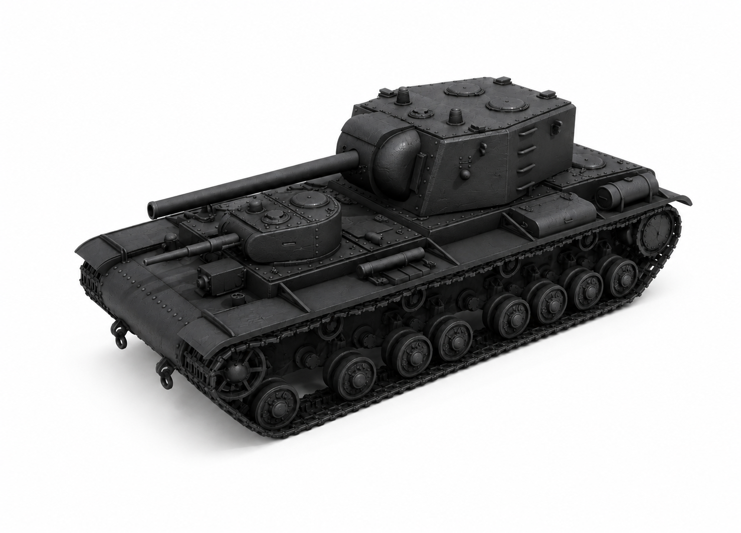 SSMODEL 1/350 KV-4 v1 tank Resin Model Kit TSS3500090 — detail view 2