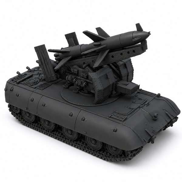 SSMODEL 1/350 Rheintochter auf E-100 german tank Resin MODEL KIT TSS3500510