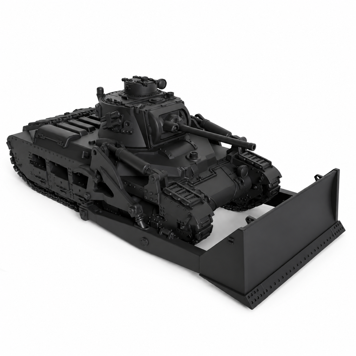 SSMODEL 1/56 Matilda A12 Mk.III Dozer  Tank Resin MODEL KIT TSS0560621 — scale model kit