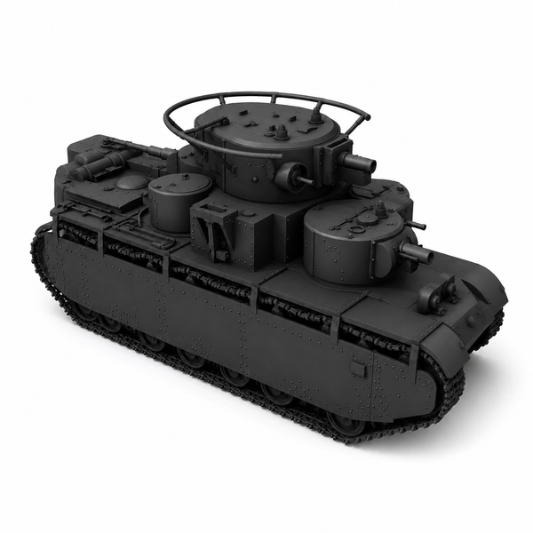 SSMODEL 1/350 T-35 Tank Resin MODEL KIT TSS3500521