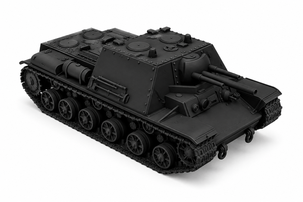 SSMODEL 1/700 KV-7 Soviet propelled artillery tank resin model kit TSS7000121